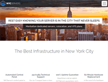 Tablet Screenshot of newyorkcityservers.com